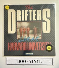 The Drifters Live At Harvard University Vinyl LP - EX / EX Condition