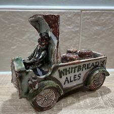 Vintage Seven Springs Pottery Whitbread Ale, Drayman & Truck Brewerania Man Cave