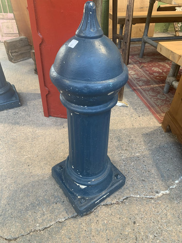 Vintage blue painted concrete - vintage,