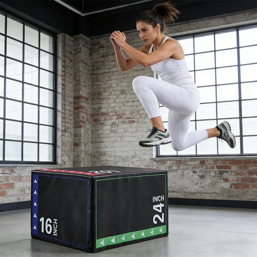 Plyometric jump box - plyometric,
