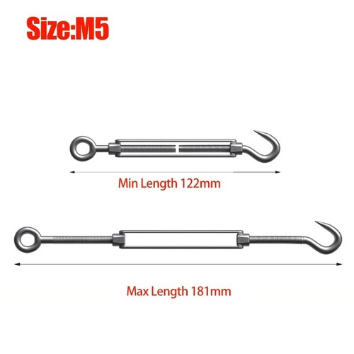 Turnbuckle wire tensioner - wire,