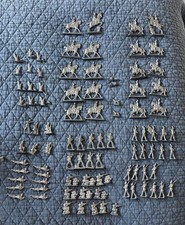 Vintage German flat flats Toy Soldiers Wargaming Miniatures Metal Zinnfiguren?