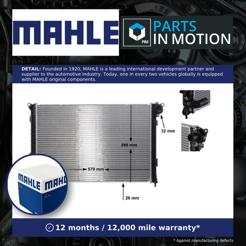 Radiator fits mini - fits, cooper