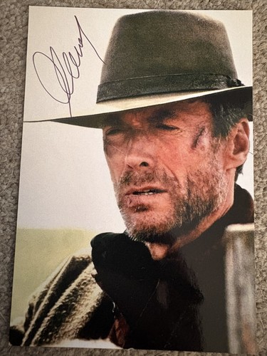 Signed photo clint - signed,