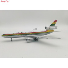 IN FLIGHT 1/200 GHANA AIRWAYS 9G-ANA MCDONNELL DOUGLAS DC-10-30 POLISHED