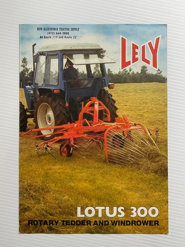 Lely lotus 300 rotary tedder - lely,