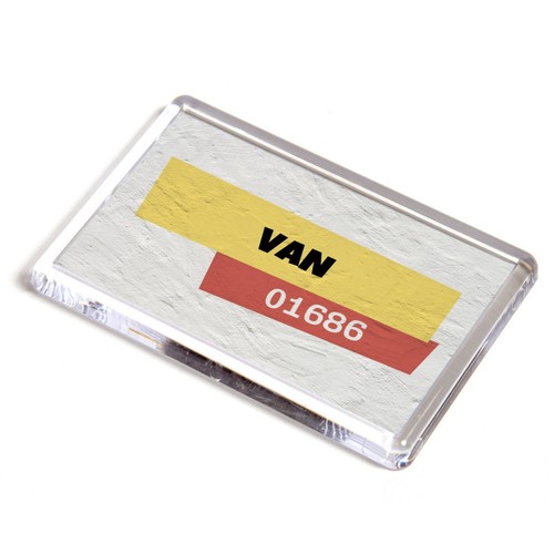 Fridge magnet van 01686 - van,