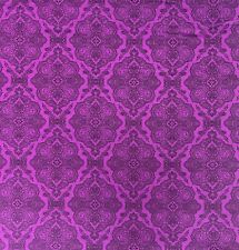 PAISLEY PRINT ON PURPLE CORD