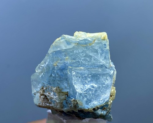 Natural aquamarine crystal - natural,