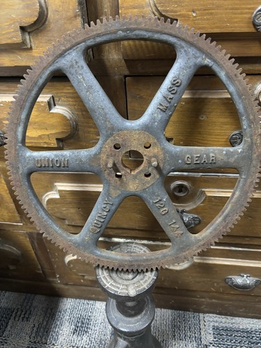 Old machine tool gear - machine,