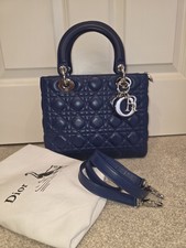 Medium Lady Dior Royal Blue