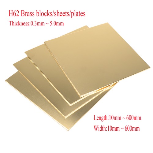 Brass square plate sheet - brass, square/plate/sheet