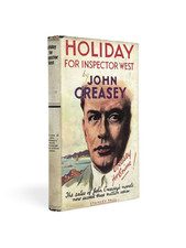 John CREASEY / Holiday for Inspector West 1st Edition 1946