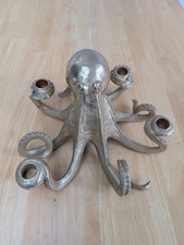 Designer Gold Octopus Candle