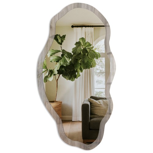 Decorative wall mirror graphic - mirror,