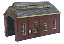 Hornby compatible Scenix Pocketbond EM6102 Resin Engine Shed Building B