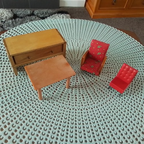Pieces vintage dolls house - pieces,