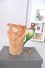 1940s Kingfisher bird Weatherby Hanley Falcon Ware in British Art Pottery vase v