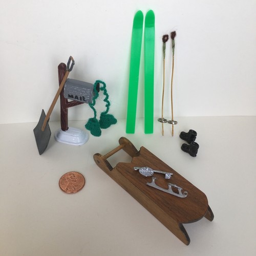 Scale dollhouse winter - dollhouse,