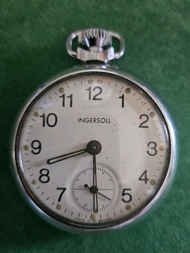Vintage ingersoll pocket watch - vintage,