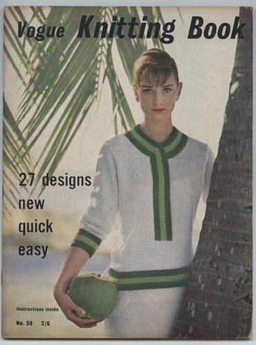 Vintage vogue knitting book - vintage,