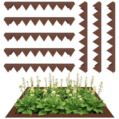 Metal garden edging galvanised - edging,