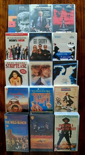 Vhs mixed movie collection - mixed,