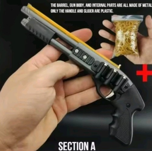 Rubber band gun - rubber,