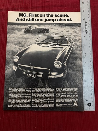 Mgb sports car - car, print