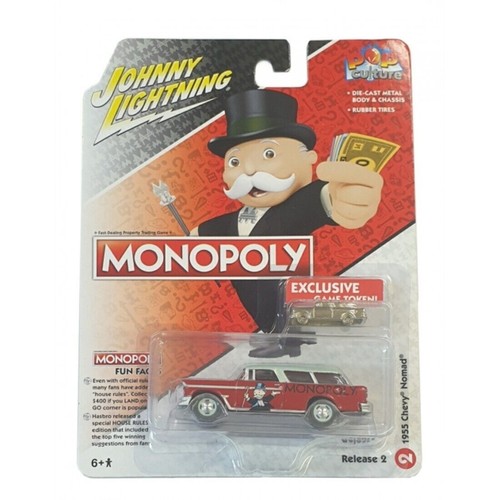 Johnny lightning monopoly 1955 - monopoly,
