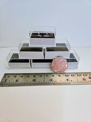 Small earring cases black - small, (black