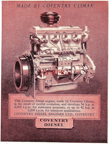 Coventry climax diesel engines - climax,