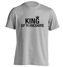 King of Yorkshire, t-shirt royal white rose patriotic Dales moors northern 5826