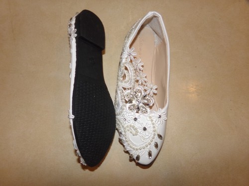 Lace pearl bling white - white, wedding