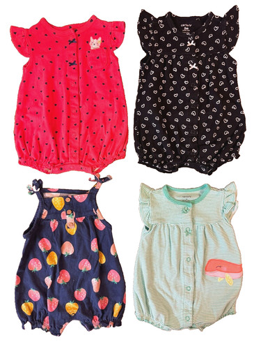 Carters baby girl clothes lot - girl,