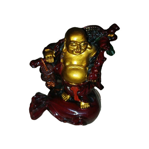 Laughing buddha figurine hotei - figurine,