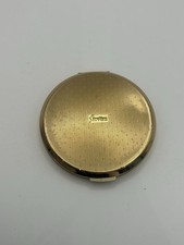 Stratton Art Deco Style Gold Tone Ladies Vanity Powder Compact Collectable