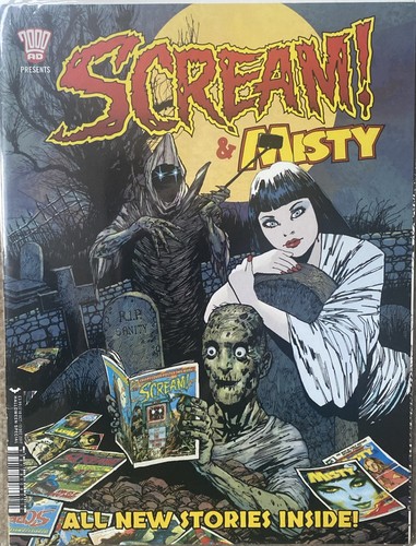 Scream misty halloween - scream!, &
