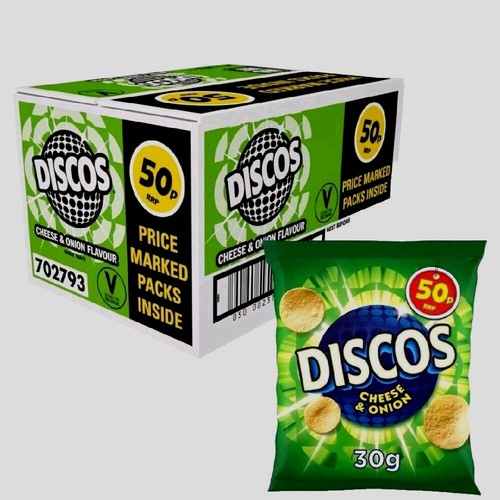 Discos cheese and - discos, onion