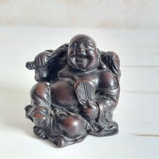 Laughing happy buddha figurine - laughing,