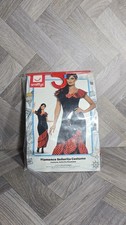 Adult Ladies Spanish Flamenco Senorita Fancy Dress Costume Large 16-18