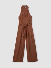 REISS Rust Orange Wide Leg