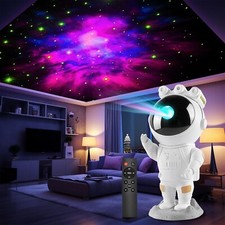 Astronaut Galaxy Star Projector LED Night Light Nebula Lamp Kids Gift USB