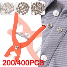 200/400PCS Snap Fasteners Kit