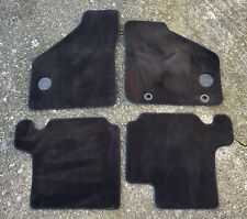 CLASSIC ROVER MINI COOPER MPI BLACK FLOOR MATS, EMBOSSED BRANDED 'COOPER' LAUREL