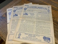 LEYTON ORIENT HOME programmes