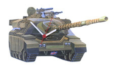 World War II Tank Clock - Tank Clocks WW2 Tanks Tank GiftTS34C