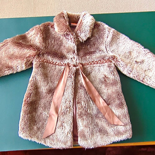 Mini mode girls beige faux - mini,