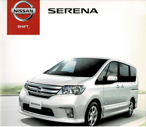 Nissan serena catalog 2012 - nissan,