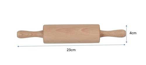 Mini beechwood rolling pin for - beechwood,